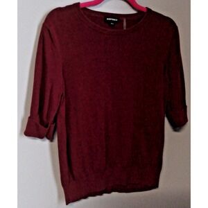 REPEAT SIZE 42/L SHORT SLEEVE RED SWEATER